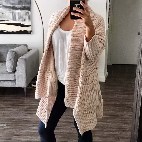 🏷PHOEBE - Open front cardigan sweater - Picture 4 of 8